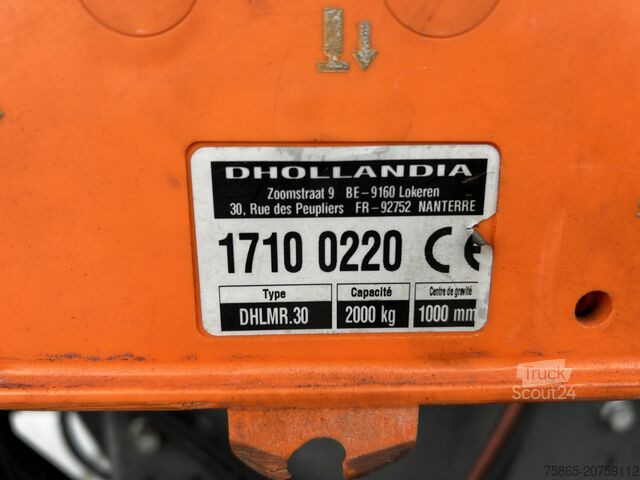 čemodāns Fruehauf FSR MD4 / Box / Loadlift 2000 kg / Lift axle