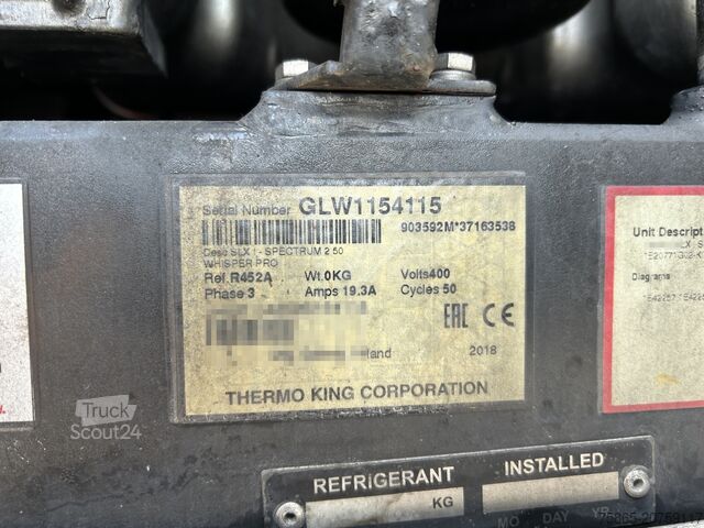 Prevoz v hladilniku/zamrznjenem stanju System Trailers - VeDeCar / Thermo King Koeler -29 gr / Duo Tem...