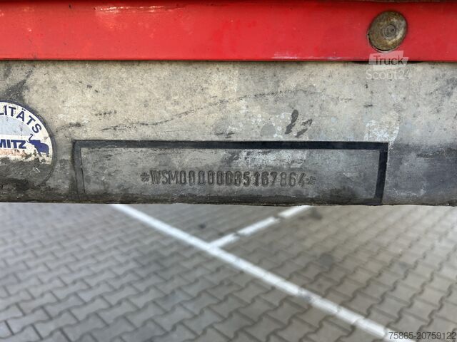 Koffer Schmitz Cargobull SCB S2 / Box Trailer / Disk Brakes / APK TUV 11-26