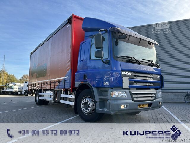 Schuifzeil DAF CF 75 310 Euro 5 / Curtainside Box / Loadlift /...