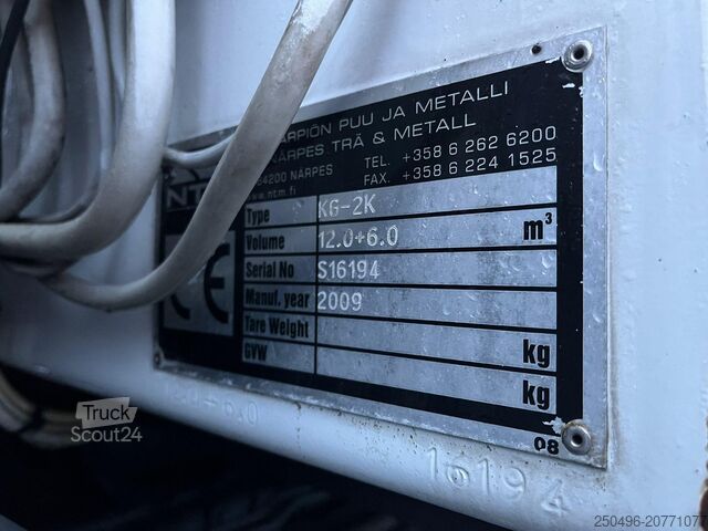 Scania P 280 6x2*4 NTM KG-2K 12.0 + 6.0 m3