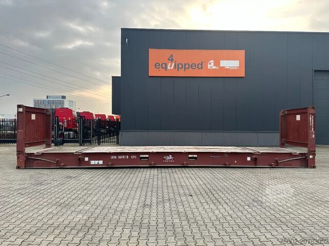 Contentores planos CIMC 40FT FLATRACK FLUSH FOLDING / 10x available