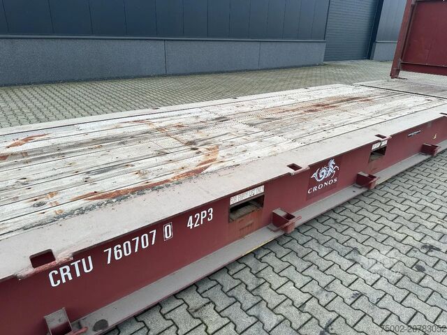 Contentores planos CIMC 40FT FLATRACK FLUSH FOLDING / 10x available