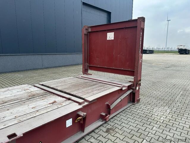 Contentores planos CIMC 40FT FLATRACK FLUSH FOLDING / 10x available
