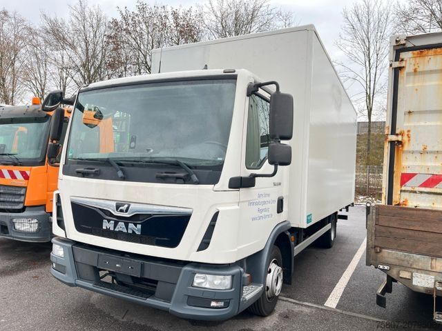 شاحنة صندوقية MAN TGL 8.180 BB 2xAHK Koffer LBW erst 78 tsd km