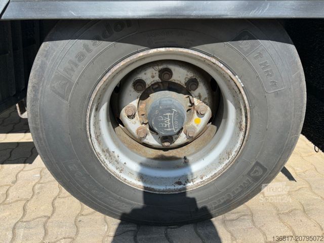 Atvira puspriekabė su tentu KRONE SD Mega Edscha