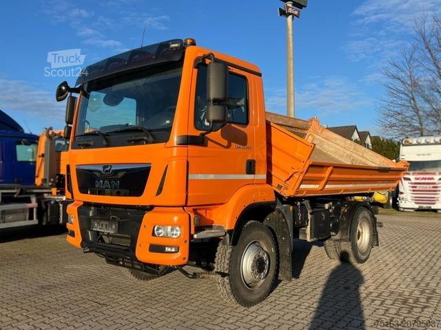 Savitvežis MAN TG-M 15.290 4x4 BL 2-Achs Allradkipper Meiller