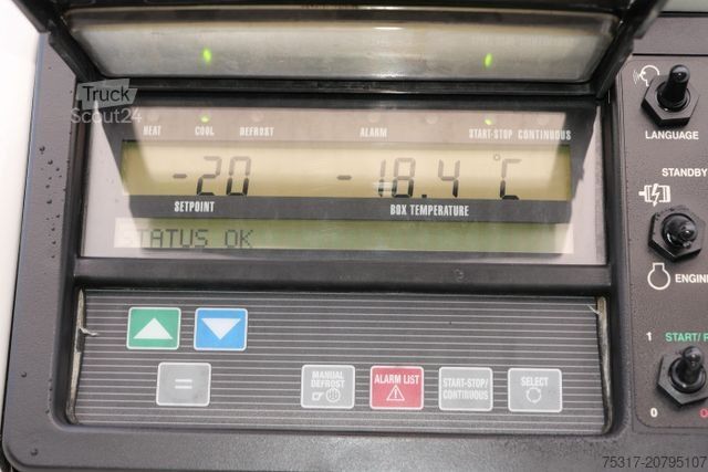 Hladilna polprikolica SCHMITZ CARGOBULL SKO 24/CARRIER 1550/DOPPELSTOCK/BLUMEN 258tsd km