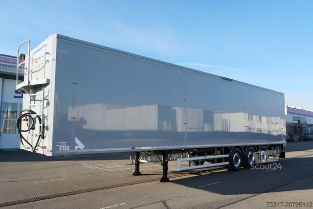 Polpriklopnik s premičnim dnom STAS S300ZX 90,3 m³ /7780 kg leer /BIOSTAR /ALU/LIFT