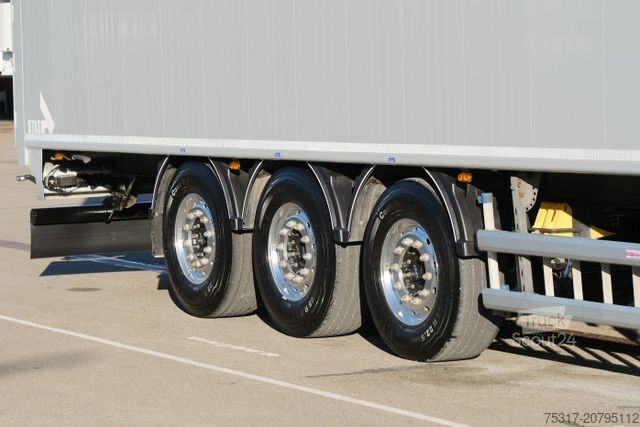 Polpriklopnik s premičnim dnom STAS S300ZX 90,3 m³ /7780 kg leer /BIOSTAR /ALU/LIFT