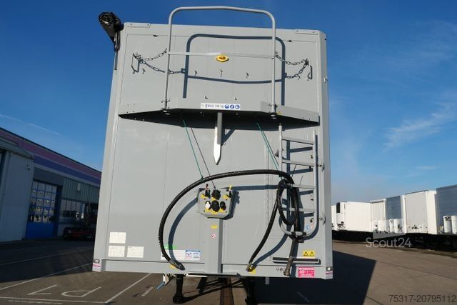 Polpriklopnik s premičnim dnom STAS S300ZX 90,3 m³ /7780 kg leer /BIOSTAR /ALU/LIFT