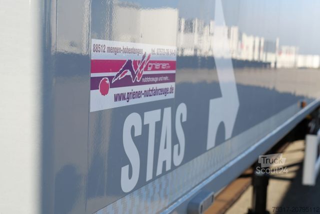 Polpriklopnik s premičnim dnom STAS S300ZX 90,3 m³ /7780 kg leer /BIOSTAR /ALU/LIFT