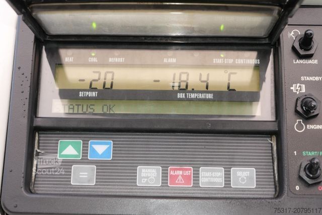 Hladilna polprikolica SCHMITZ CARGOBULL SKO 24/CARRIER 1550/DOPPELSTOCK/BLUMEN 258tsd km