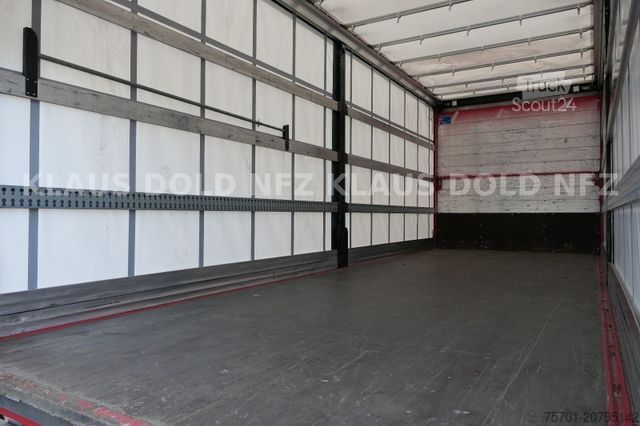 Tovorno vozilo s ravno platformo in ponjavo RENAULT DWide 18.320 Pritsche Plane Vollluft XL-Tank LBW