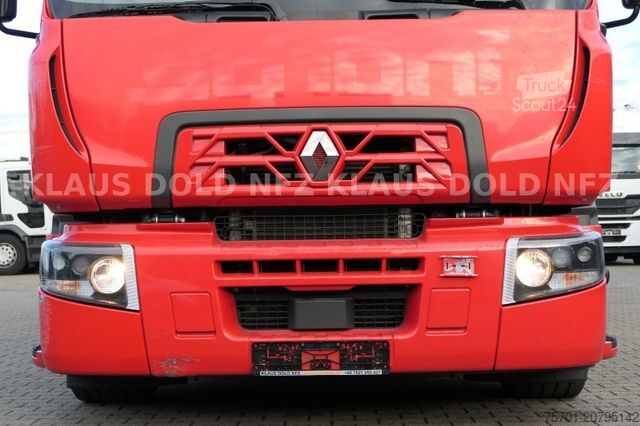 Tovorno vozilo s ravno platformo in ponjavo RENAULT DWide 18.320 Pritsche Plane Vollluft XL-Tank LBW