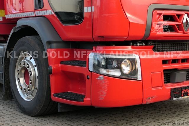 Tovorno vozilo s ravno platformo in ponjavo RENAULT DWide 18.320 Pritsche Plane Vollluft XL-Tank LBW