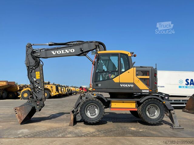 Hjulgrävare Volvo EWR 150 E