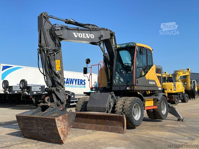 Hjulgrävare Volvo EWR 150 E