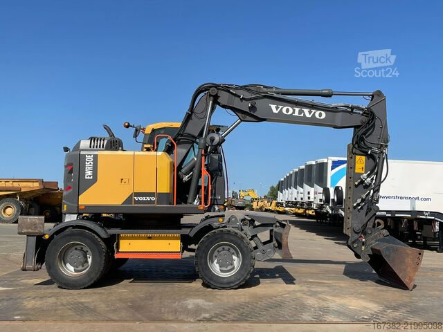 Hjulgrävare Volvo EWR 150 E