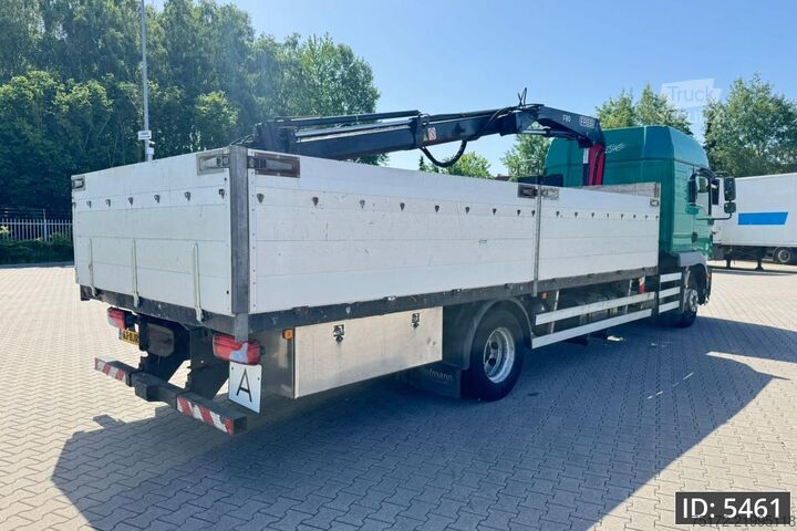 Kranwagen MAN TGM 15.290 FE, Euro 6, / Fassi F80 / Standklima...