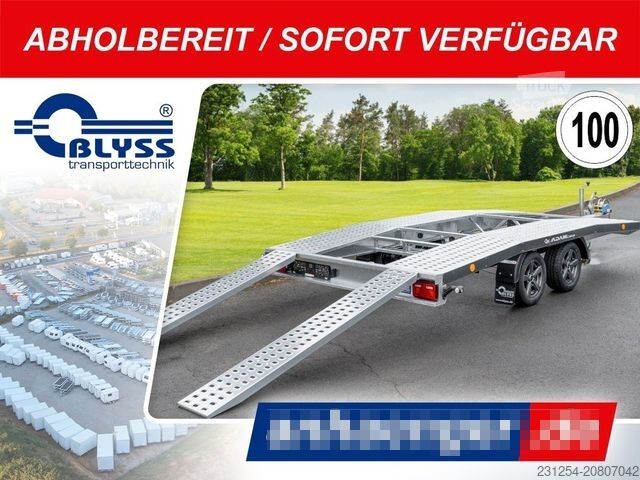 Rimorchio trasporta auto BLYSS ANGEBOT! Adam Deluxe 400x210cm 2700kgGG