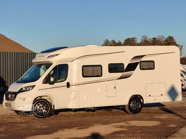 Camper semintegrato HOBBY Optima De Luxe T70 E Temp/GFK-Boden-Dach/Markise