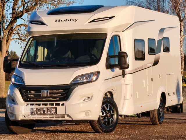Camper semintegrato HOBBY Optima De Luxe T70 E Temp/GFK-Boden-Dach/Markise