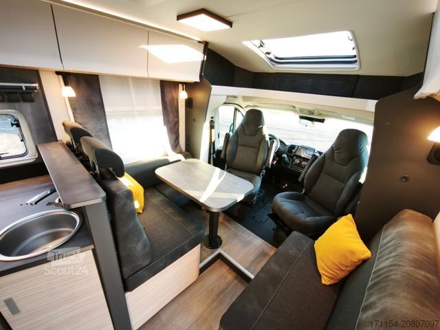 Camper semintegrato HOBBY Optima De Luxe T70 E Temp/GFK-Boden-Dach/Markise