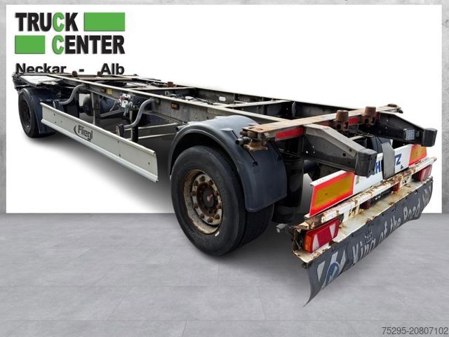 Rimorchio con telaio SCHMITZ CARGOBULL 2 Achs Drehschemel BDF Lafette TÜV1/2026 1.Hand