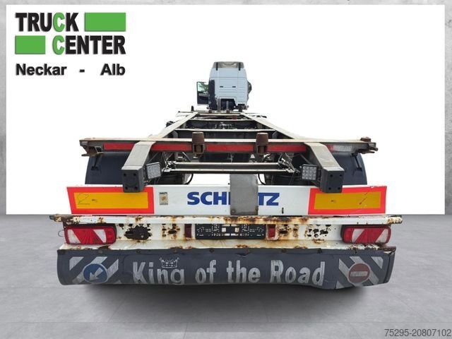 Rimorchio con telaio SCHMITZ CARGOBULL 2 Achs Drehschemel BDF Lafette TÜV1/2026 1.Hand