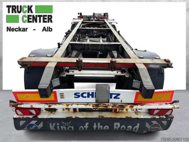 Rimorchio con telaio SCHMITZ CARGOBULL 2 Achs Drehschemel BDF Lafette TÜV1/2026 1.Hand