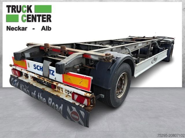 Rimorchio con telaio SCHMITZ CARGOBULL 2 Achs Drehschemel BDF Lafette TÜV1/2026 1.Hand