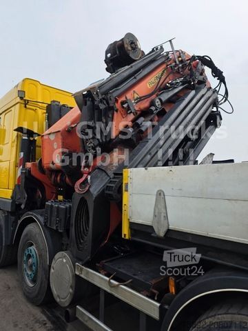 Gru montata su autocarro DAF 95XF / 8X4 / 35m Kran Palfinger PK90002 / WINCH