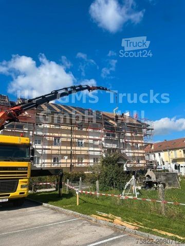 Trattore stradale standard DAF 95XF / 8X4 / 35m Palfinger Kran PK 90002 / Winch