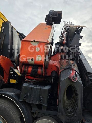 Trattore stradale standard DAF 95XF / 8X4 / 35m Palfinger Kran PK 90002 / Winch