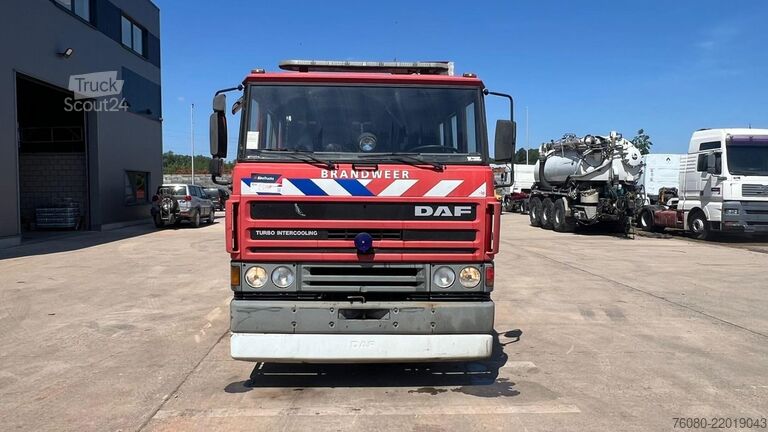 Brandweerwagen DAF 1700 ATI (FIRETRUCK / 60.000 KM / MANUAL PUMP /...