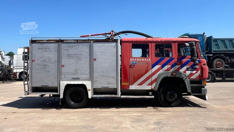 Brandweerwagen DAF 1700 ATI (FIRETRUCK / 60.000 KM / MANUAL PUMP /...