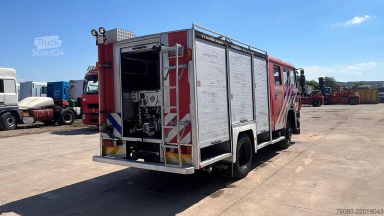 Brandweerwagen DAF 1700 ATI (FIRETRUCK / 60.000 KM / MANUAL PUMP /...