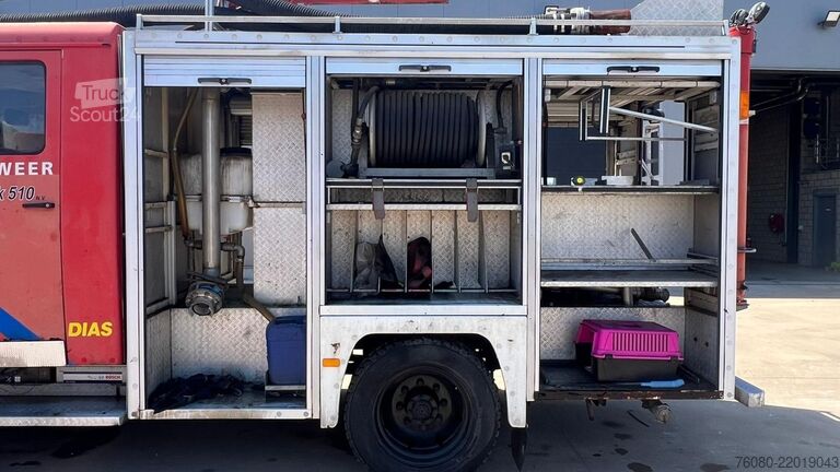 Brandweerwagen DAF 1700 ATI (FIRETRUCK / 60.000 KM / MANUAL PUMP /...