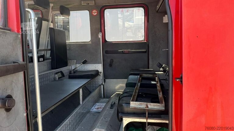 Brandweerwagen DAF 1700 ATI (FIRETRUCK / 60.000 KM / MANUAL PUMP /...