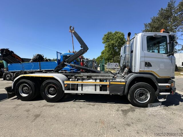 Sistema a braccio con gancio Scania G450 6x4 HOOKLIFT AJK 20T - 5760mm - 3m90 WB - ...