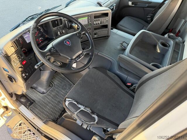 Piattaforma di carico Scania P410 6x4 PRITSCHE + KRAN HIAB X-HIDUO 188 ES-4 ...