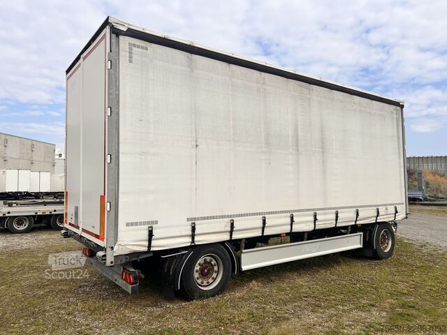 Otvorený príves s plachtou Fliegl ZPS180  2 Achs Jumbo- Planen, Mega, durchladbar