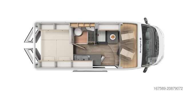 Avtodom SUNLIGHT Cliff 600 Adventure, SafetyACC,6E,LED,AKTION