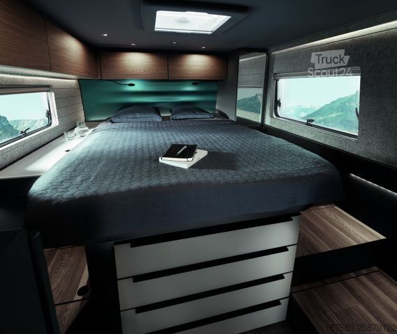 Integrirani avtodom NIESMANN+BISCHOFF iSmove 7.3 F, Gastank,Solar,WeRi,Hyd Hubstützen