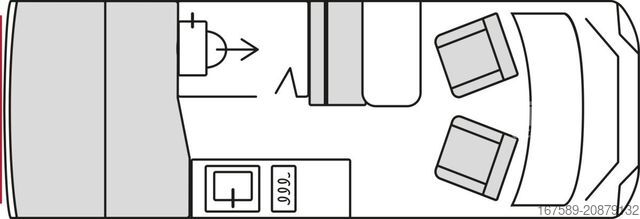 Kastenwagen Wohnmobil / Campervan BÜRSTNER Papillon PC 6.0 RT, Navi,Clesana,VollLED,Lithium