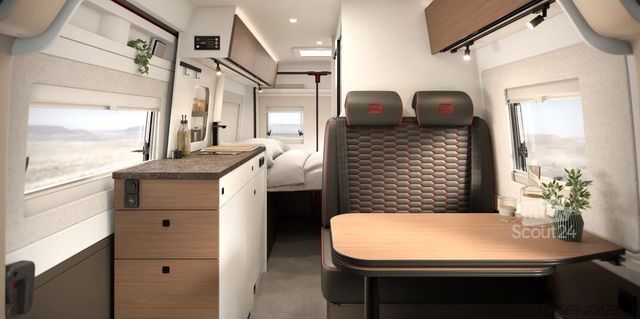 Kastenwagen Wohnmobil / Campervan BÜRSTNER Papillon PC 6.0 RT, Navi,Clesana,VollLED,Lithium