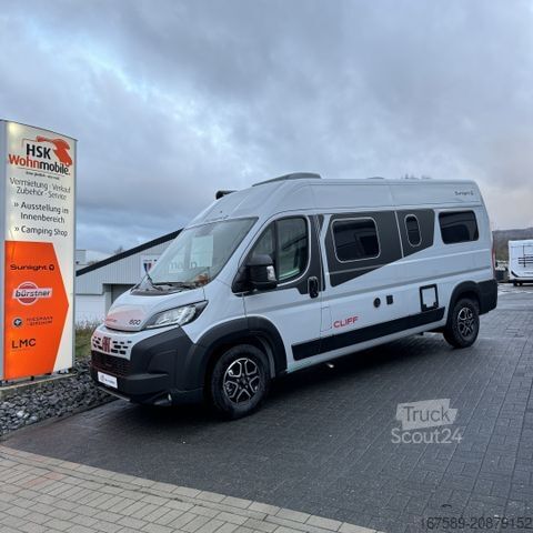 Kastenwagen Wohnmobil / Campervan SUNLIGHT Cliff 600 Adventure, SafetyACC,Navi,6E,AKTION
