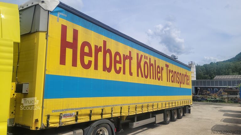 Plate-forme Schmitz Cargobull SCS 24L Mega Edscha Code XL Hubdach