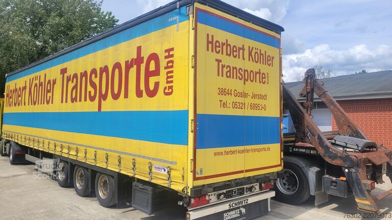 Plate-forme Schmitz Cargobull SCS 24L Mega Edscha Code XL Hubdach
